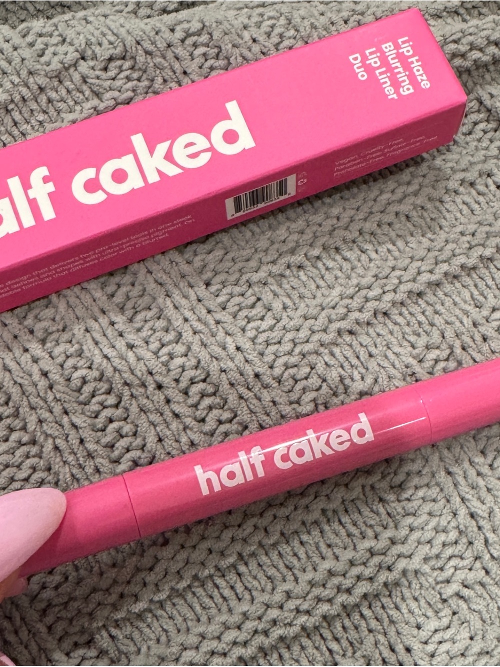 Half Caked Lip Haze Blurring Lip Liner Duo in ‘Pink Haze’